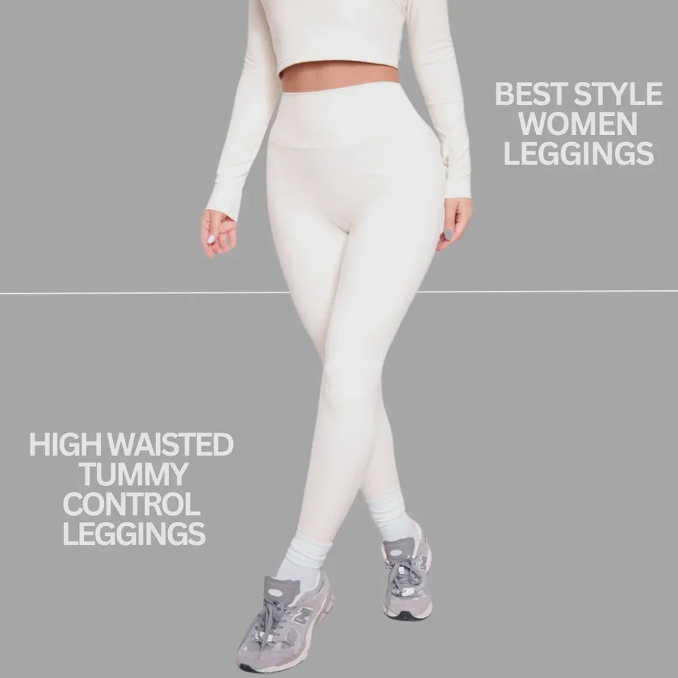 🎇💖High Waisted Tummy Control Leggings for Women, Stretchy Moisture-Wicking &amp; Comfortable Activewear for Women 92% Polyester 8% Spandex &amp; Nylon Blend,💖👖👖