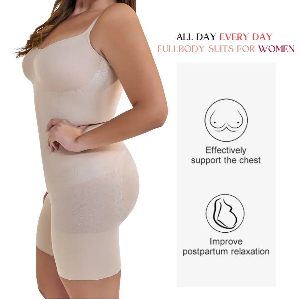 🎀Bodysuit Full Body Shaper Women Shaper Butt Lifter Buttock Hip Tummy Control Sculpting Slimming Sheath Woman Flat Belly🎀 🩱🩱