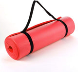 Fitness NBR Yoga Mat 🧘‍♀️💪 Size: 183 x 61 x 1 CM – Perfect for full-body workouts📏 🛑 Non-Slip Surface