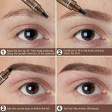 Eyebrow Pen Waterproof Pencil | Long Lasting Professional