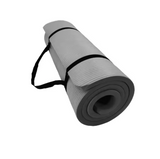 Fitness NBR Yoga Mat 🧘‍♀️💪 Size: 183 x 61 x 1 CM – Perfect for full-body workouts📏 🛑 Non-Slip Surface